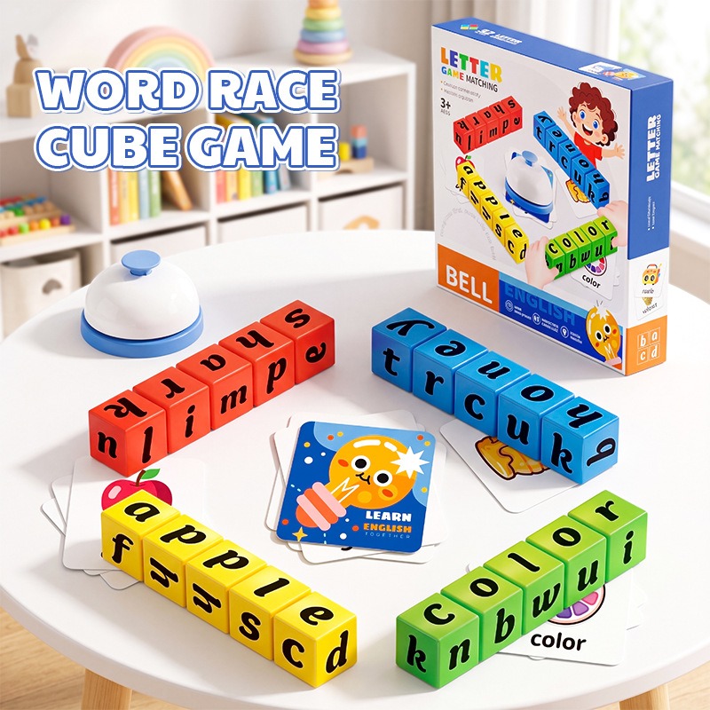 Board Game English For Kids - Engels Woordspelling Spel voor Kinderen, Alfabetische