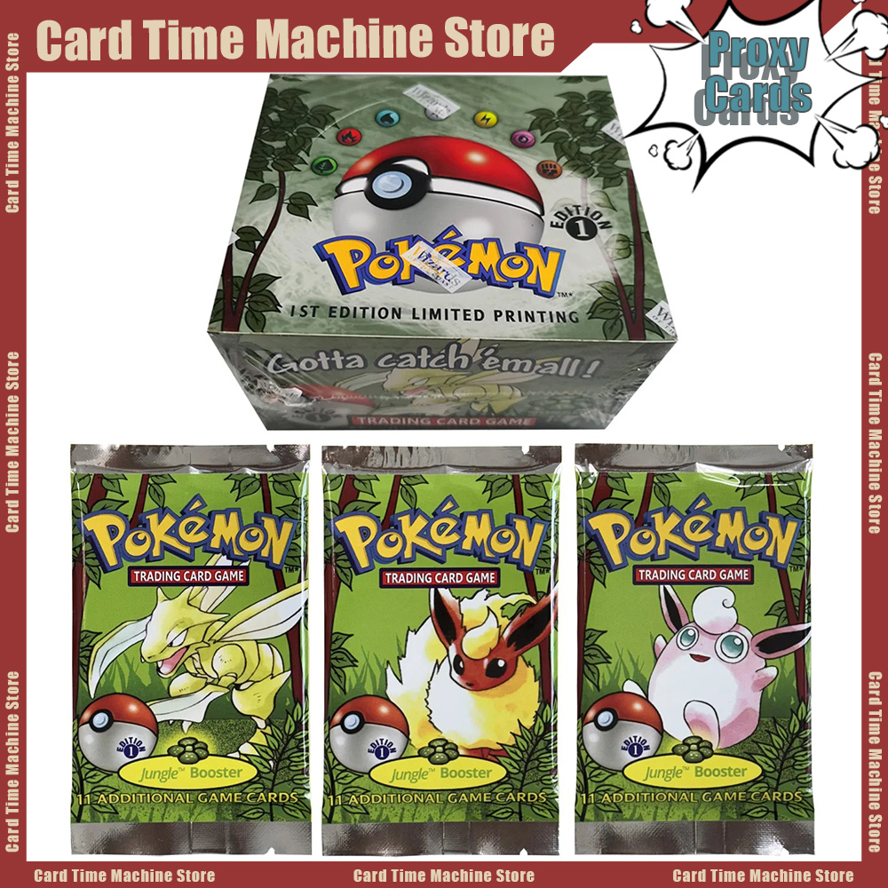Board Game Pokemon - Pokémon Kaarten 1e Editie Jungle Booster