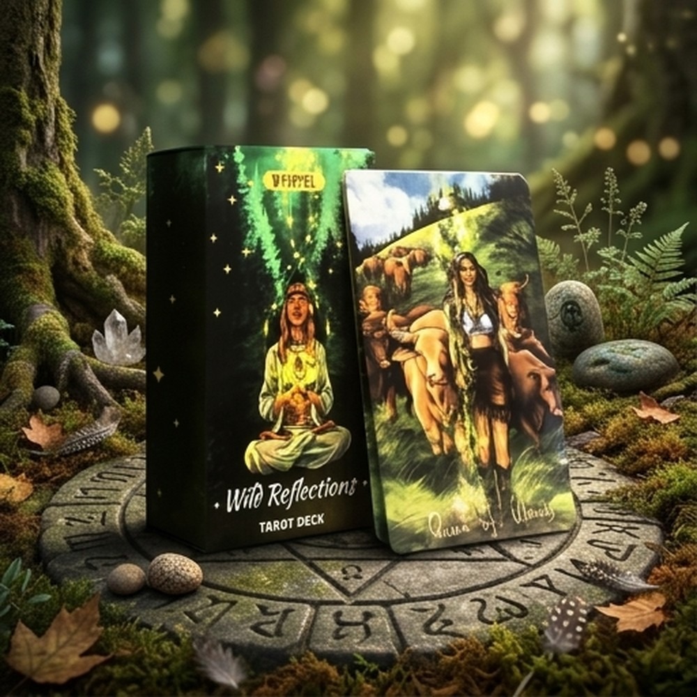 Board Game Wild Wild - Wild Psychedelic Tarot: Een set orakelkaarten