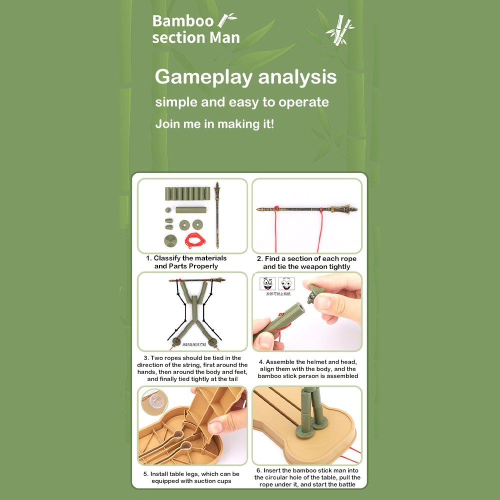 Battle voor twee spelers Bambo - Board Game China recensie en prijs