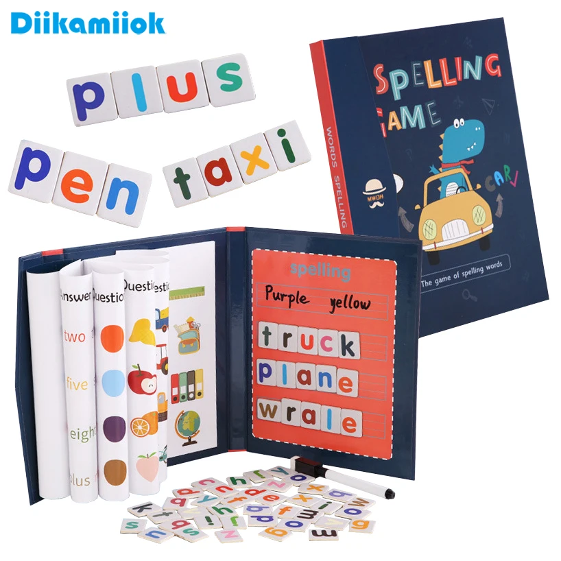 1pc Magnetische alfabet spelli - Board Game English For Kids recensie en prijs