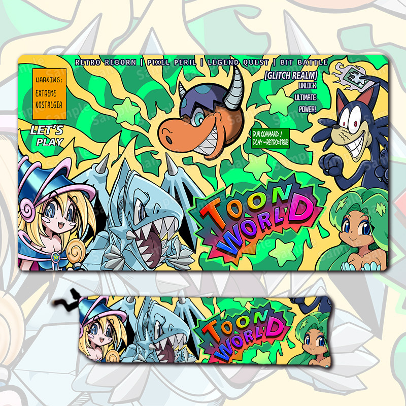 Yu-Gi-Oh! 600x350mm Toon Dark  - Board Game China recensie en prijs