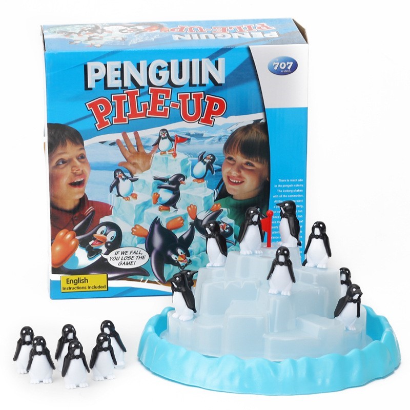 IJsberg Gestapelde Pinguïn Eve - Board Game Jenga recensie en prijs
