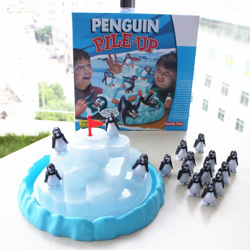 IJsberg Gestapelde Pinguïn Eve - Board Game Jenga recensie en prijs