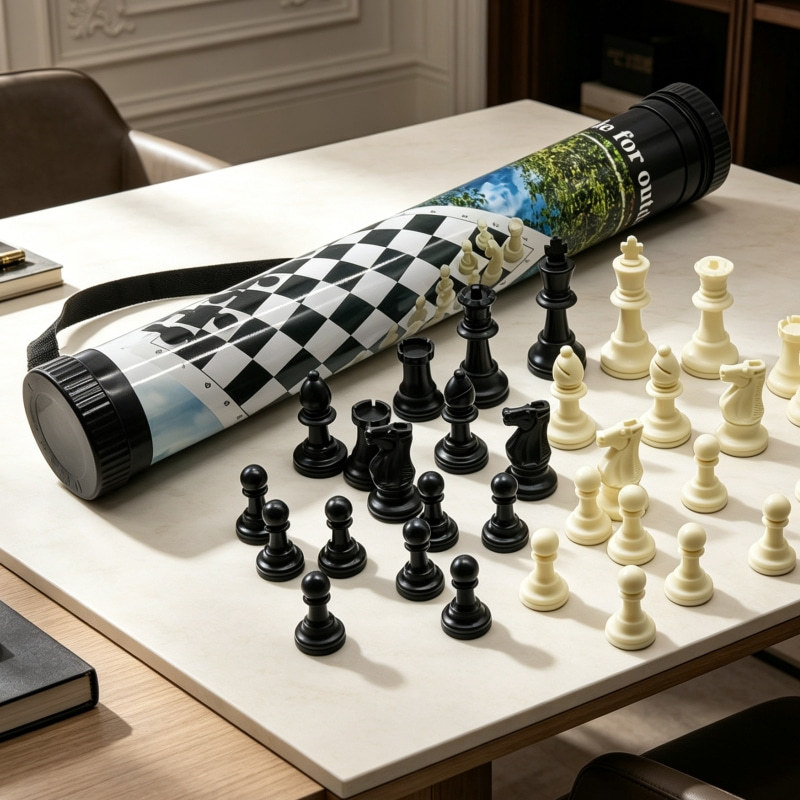 Draagbaar opvouwbaar schaakspe - Board Game Youtube recensie en prijs