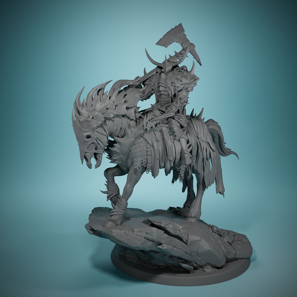 80mm Dark Night Death Horse Bo - Board Game Night recensie en prijs