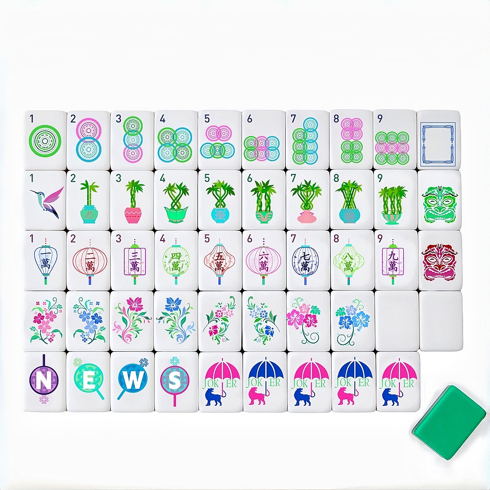 Amerikaanse Mahjongset 2026, M - Board Game Wild Wild recensie en prijs