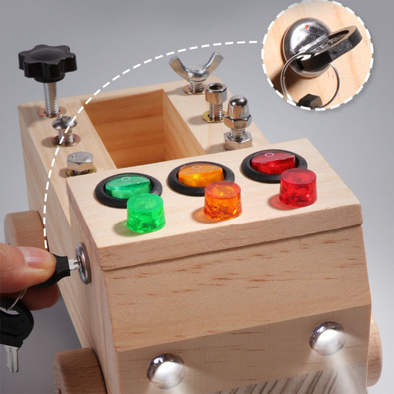 Houten Montessori Drukbord Zin - Board Game China recensie en prijs