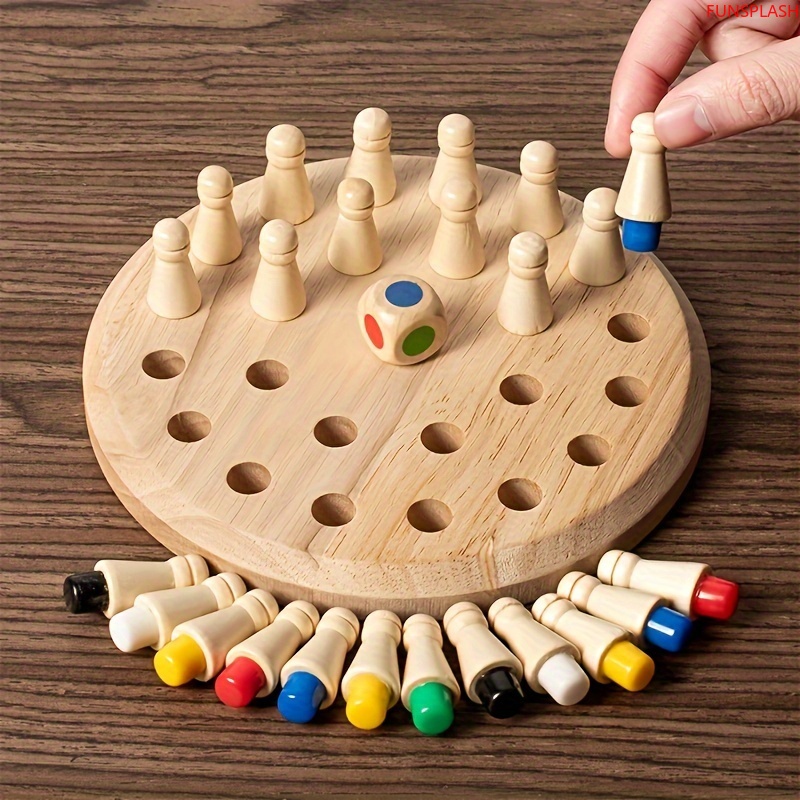 Houten Memory-Matching Bordspe - Board Game English For Kids recensie en prijs