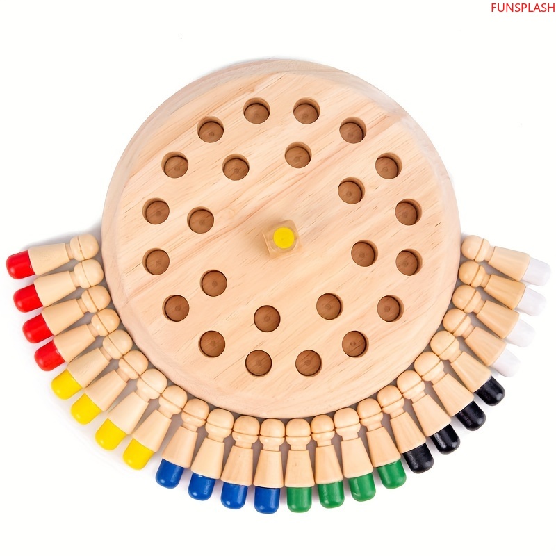 Houten Memory-Matching Bordspe - Board Game English For Kids recensie en prijs