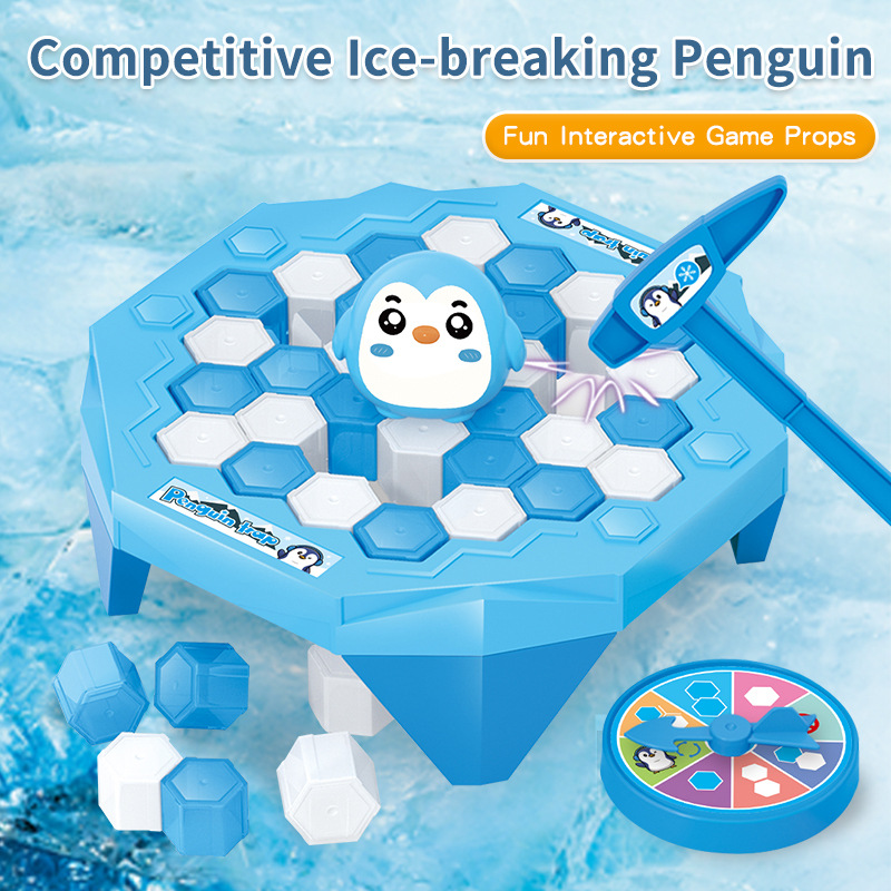 Mini-ijsbrekende pinguïn-kikke - Board Game Jenga recensie en prijs